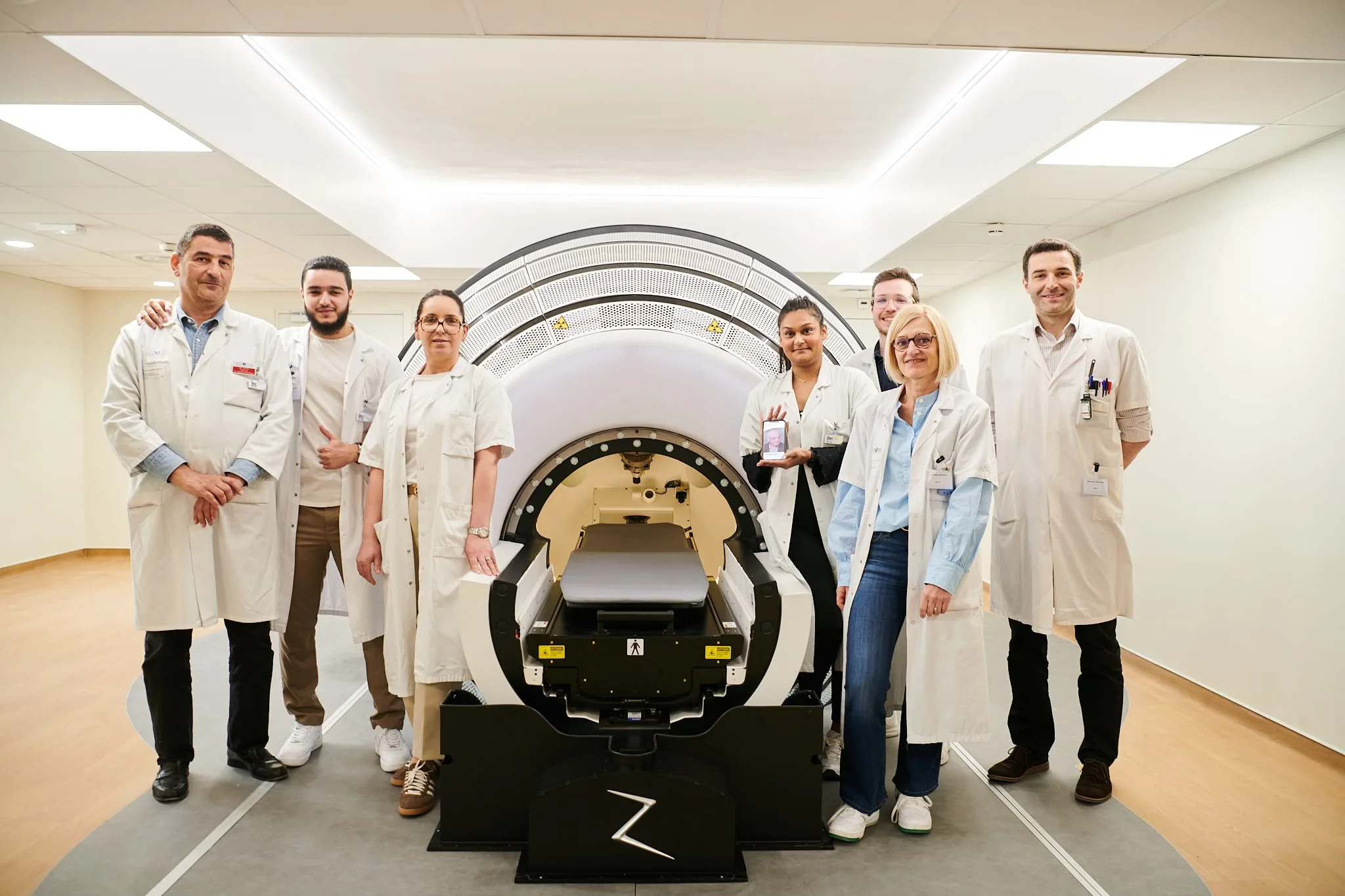 Innovation en radiochirurgie à Lariboisière