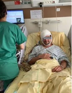 Installation du patient dans sa chambre