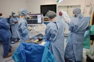 Positionnement au bloc opératoire